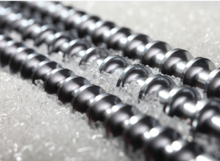 20mm - 120mm Plastic Screw PVDCPVDF Barrel  Medical Screw Powder Sintering