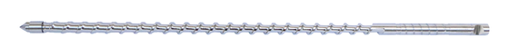 20mm Single Screw Barrel Quenching Tempering Injection Molding Screw