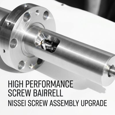 45mm NISSEI  Screw And Barrel Hard Alloy Injection Molding Screw