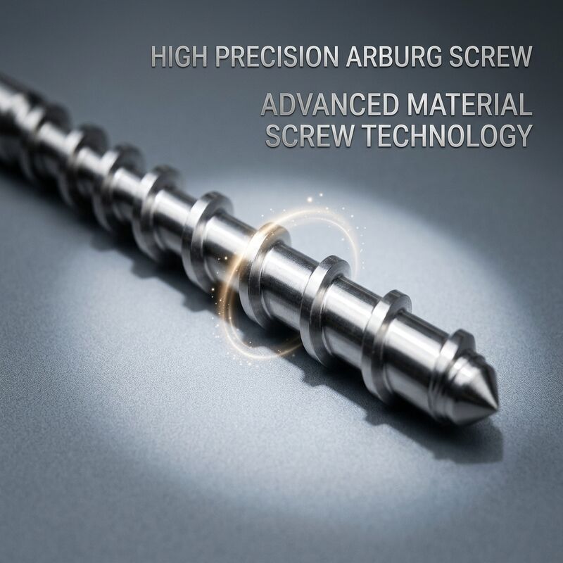 Alloy C276 Injection Machine Screw Sodick Screw In Injection Moulding Machine