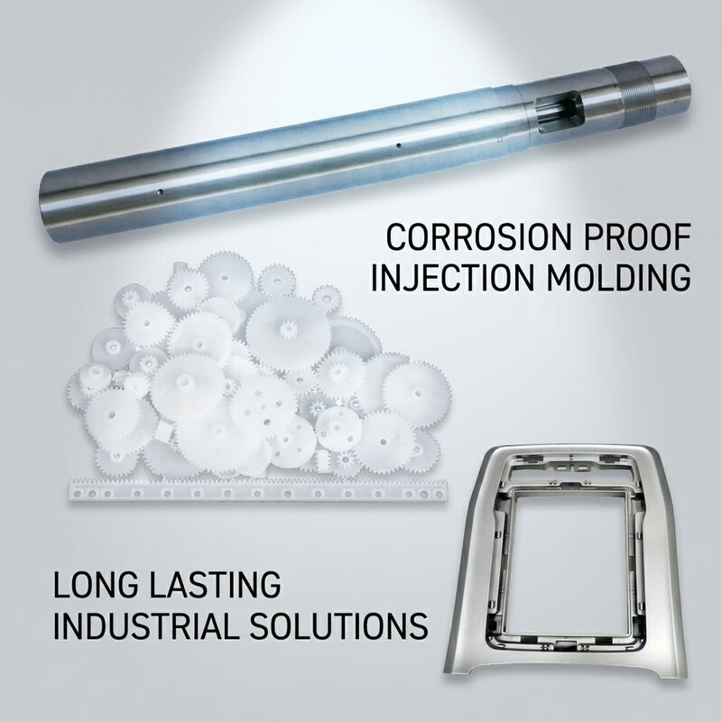 Arburg 20mm Tempering Screw And Barrel Corrosion Resistant 20mm